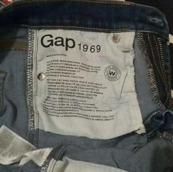 Gap True Skinny Medium Indigo Jeans 27s - Picture 3 of 5